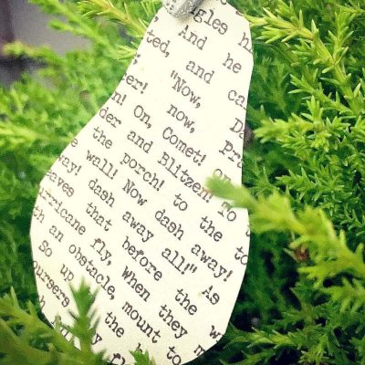 "Partridge in a Peartree" Craft Idea: A Lemon Tree is a Perfect Complement to Your Holiday Decorating - by SnazzyLittleThings.com